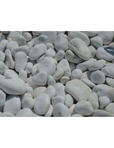 CANTO RODADO BLANCO  20 KGR    40-60MM