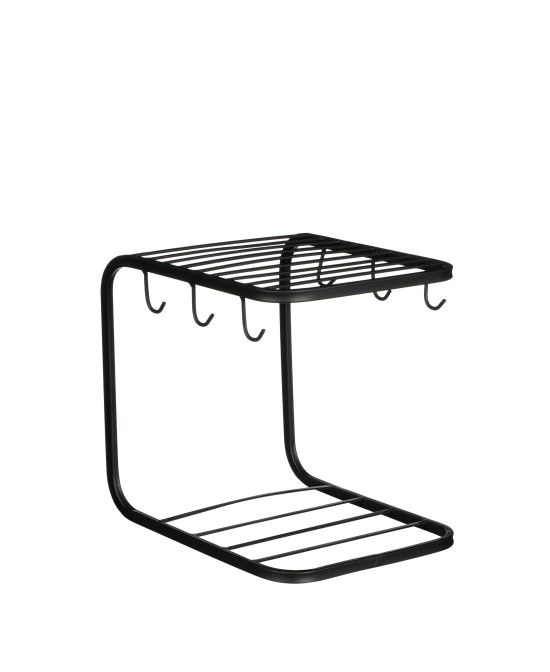 COPA RACK NEGRA 24X19.5X23.5CM