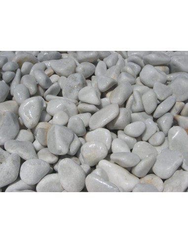 CANTO RODADO BLANCO  10-20MM  SACO  20KG