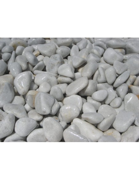 CANTO RODADO BLANCO  10-20MM  SACO  20KG