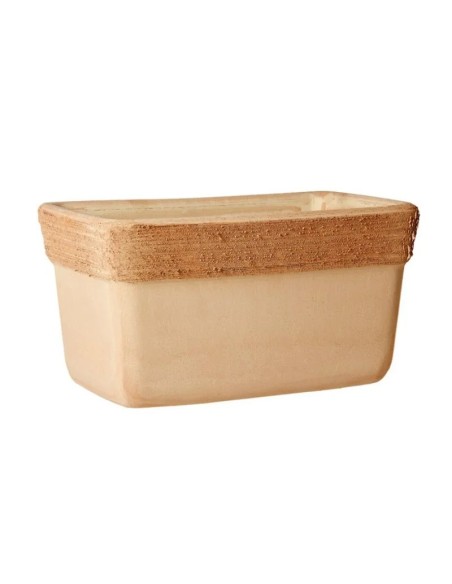 Jardinera Venezia Graffiata 40x18x16 cm  Elegancia y Durabilidad para Exterior

