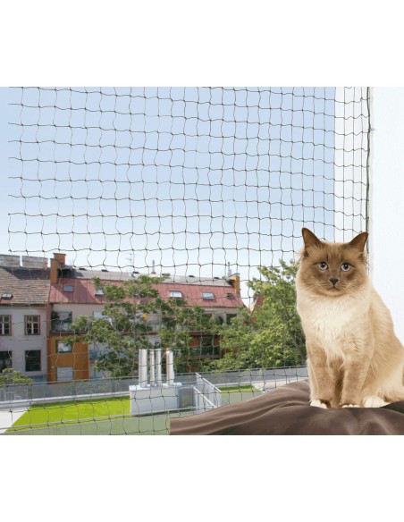 RED PROTECCION CON HILO METALICO 6X3M OLIVA VERDE