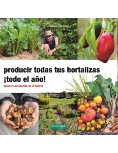 LIBRO PRODUCIR HORTALIZAS HUERTO