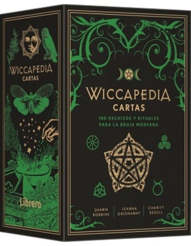 LIBRO WICCAPEDIA CARTAS 100 HECHIZOS