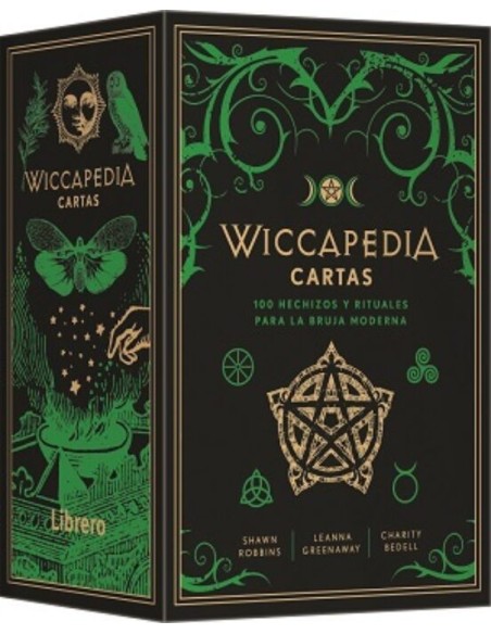 LIBRO WICCAPEDIA CARTAS 100 HECHIZOS
