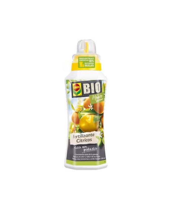 Abono Cítricos 500ml COMPO | Fertilizante líquido para cítricos sanos y fructíferos


