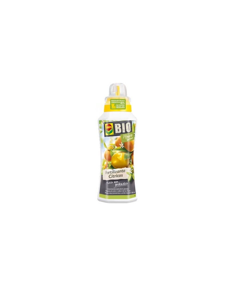 Abono Cítricos 500ml COMPO | Fertilizante líquido para cítricos sanos y fructíferos

