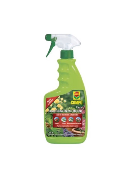 Insecticida Efecto Máximo 750ml Listo Uso COMPO  Protección Rápida y Efectiva contra Plagas en Hogar y Jardín