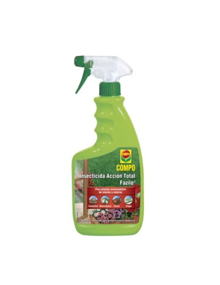 Herbicida Total 750ml Listo Uso COMPO  Elimina malas hierbas y musgo eficazmente
