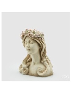 MACETA NINFA POLY H36X28X21 MARFIL