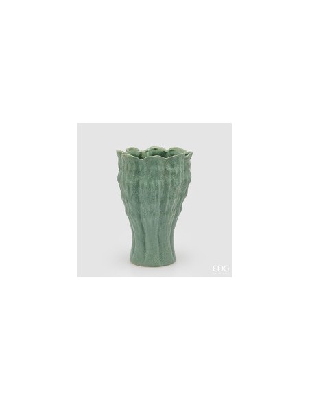 MACETA CHAKRA FLOR DEL MAR TURQUESA