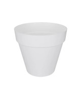 Maceta Loft Urban Red 50cm Blanco  Diseño Moderno y Duradero | Endanea Garden