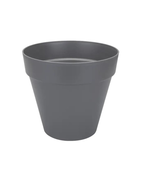 Maceta Loft Urban Redonda 50 cm Antracita | Ideal para Plantas Grandes | Endanea Garden