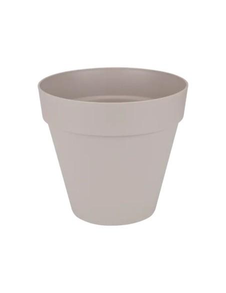 MACETERO REDONDO GRIS 60CM