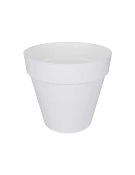 MACETERO REDONDO BLANCO 70CM