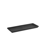 Plato jardinera 70 cm Antracita Barcelona | Endanea Garden

