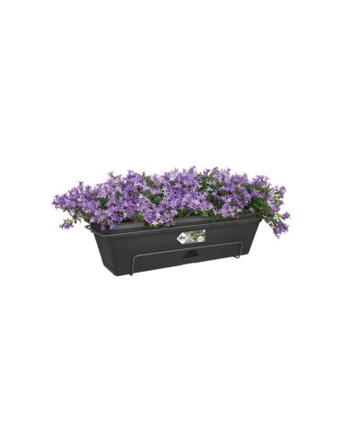 Jardinera GB Allin 50 cm Negra | Diseño Moderno y Funcional para Terrazas y Jardines - Endanea Garden