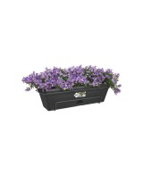 Jardinera GB Allin 50 cm Negra | Diseño Moderno y Funcional para Terrazas y Jardines - Endanea Garden