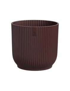 Maceta burdeos pequeña | Diseño elegante y resistente para decoración interior