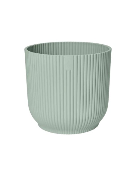 Maceta Vibes Fold Redonda Mini 16 Verde  Ideal para Suculentas y Plantas Pequeñas