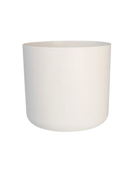 MACETA  B. FOR SOFT REDONDA 22CM BLANCO