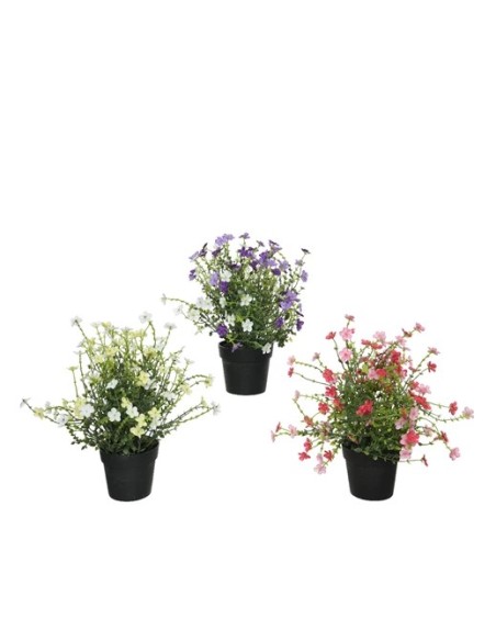 FLORES PACK EN BOTE POLIRESINA 20X25X28CM