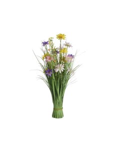 HIERBA DE GARZA ARTIFICIAL L16XW16XH40CM VERDE