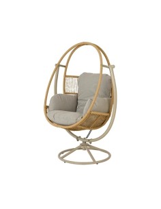 SILLA GIRATORIA TUNJA BEIGE L113XW90XH160CM