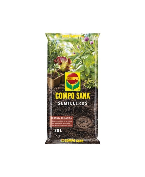 COMPO SANA Semilleros 20L | Sustrato ideal para germinación y crecimiento de plántulas

