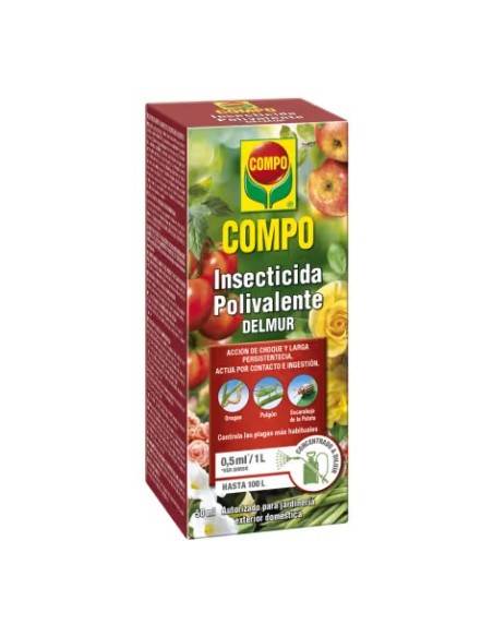 Insecticida Polivalente 50ml COMPO  Control eficaz de plagas para plantas interior y exterior