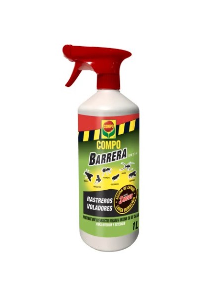 Barrera Insectos 1L COMPO  Protección Ecológica y Rápida contra Plagas en Plantas