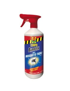 Barrera Mosquito Tigre 1L COMPO  Protección Eficaz y Duradera para Interior y Exterior