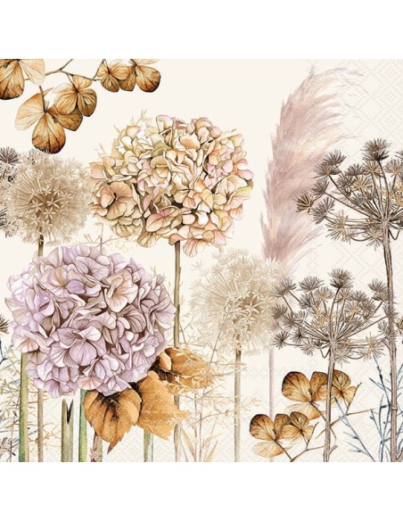 SERVILLETA 33 FLORES SECAS FSC MIX