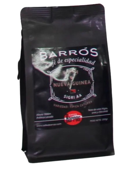 CAFE BARROS NUEVA GUINEA MOLIDO 250G