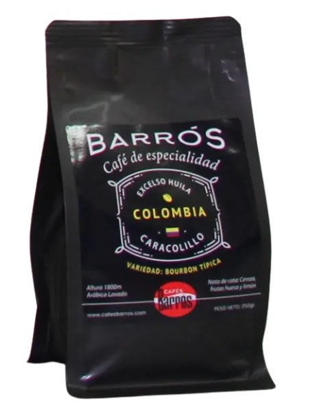 CAFE BARROS COLOMBIA MOLIDO 250G