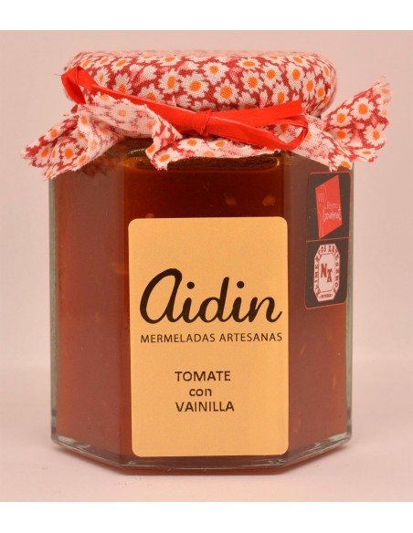 MERMELQADA AIDIN  TOMATE CON VAINILLA 200G