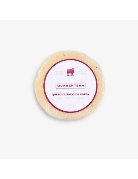 QUESO FDT LECHE DE OVEJA CRUDA CON TRUFA NEGRA 500 G