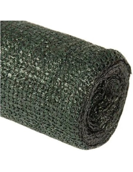 MALLA OCULTACION 160GR 1.5X10M  VERDE OSCURA