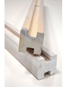 POSTE PANEL CELOSIA 180X6.8X6.8CM MARRON