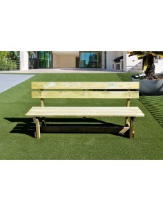 BANCO MADERA 180X51X85CM