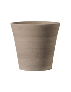 VASO CONO PRIMITIVO 31CM GRAFITE