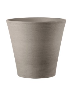 Vaso Cónico Primitivo Grafite  Maceta Minimalista y Resistente | Endanea Garden

