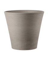 Vaso Cónico Primitivo Grafite  Maceta Minimalista y Resistente | Endanea Garden

