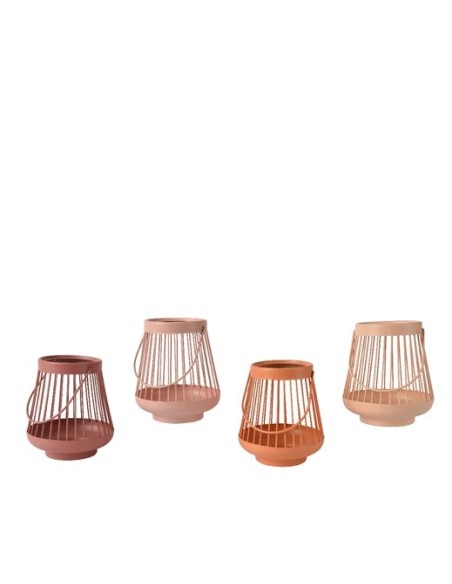 LINTERNA METALICA REDONDA D13XH15.5CM
