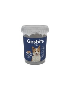 GOSBITS Fish 300g  Snacks Naturales para Perros con Omega-3 y Omega-6