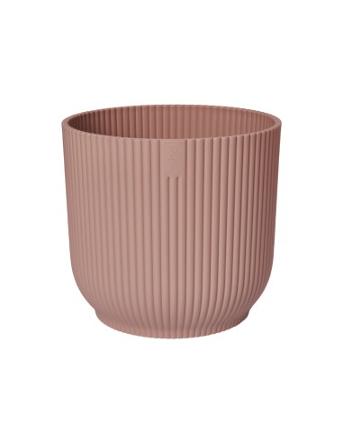 Maceta Vibes Fold Round 18 cm Rosa  Diseño Moderno y Elegante para Plantas | Endanea Garden