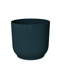 Maceta Vibes Fold Redonda 22CM Azul  Diseño Moderno y Funcional | Endanea Garden