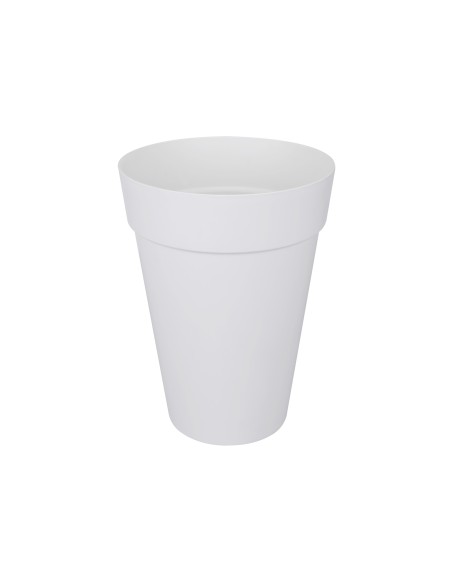 Maceta LOFT URBAN 28 cm Blanca para Interiores y Exteriores | Endanea Garden