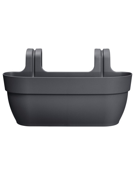 MACETA VIBIA CAMPANA EASY HANGER ANTRACITA | Maceta Colgante Moderna para Balcón y Terraza | Endanea Garden