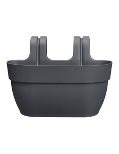 Maceta Vibia Campana Easy Hanger Antracita | Decoración Práctica para Balcones y Terrazas | Endanea Garden